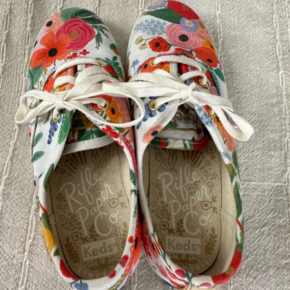 Rifle Paper Co x Keds 13m - Picture 2 of 4